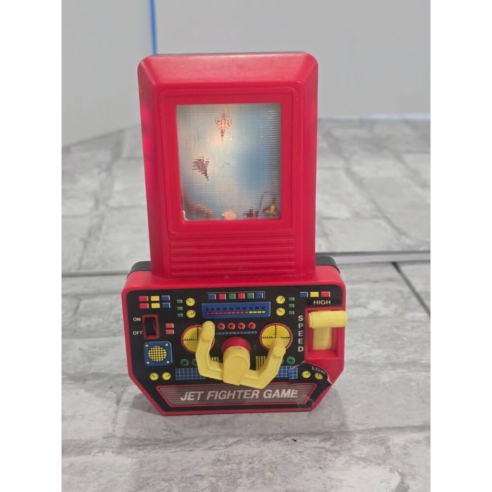 Vintage Soma Handheld Arcade Games Jet Fighter Game 1990 VIDEO